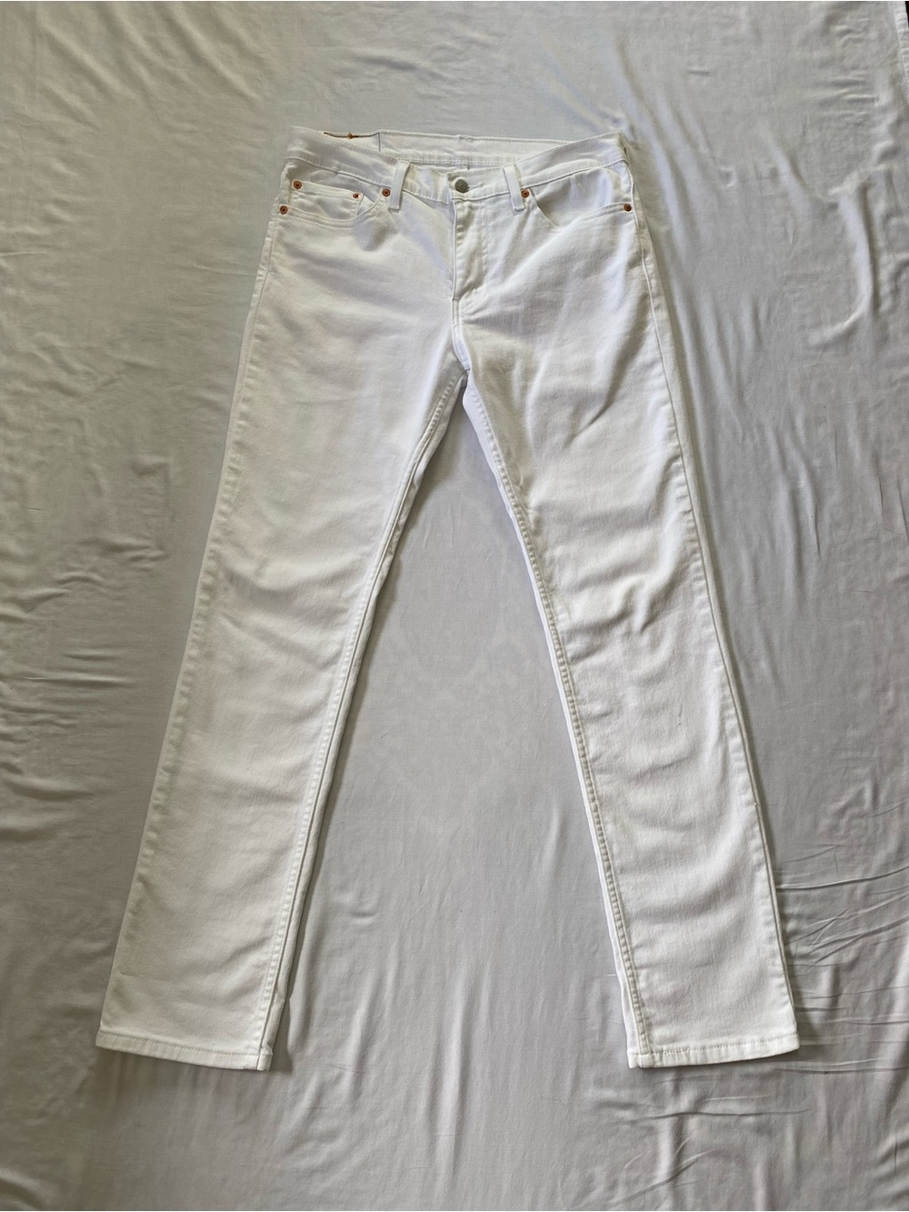 Levi's 511 Men’s White Jeans 31x32 (Slim Straight)